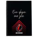 HDD Jesenice Ena ekipa, eno srce! spiralna bilježnica A5 | shoptok.hr