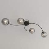 Plafonski luster VIBRA 4xE14/10W/230V crna/siva | Eponuda.com