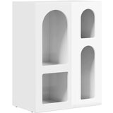  Kreveta Visoki sjaj bijela 59 x 35 x 80.5 cm Konstruirano drvo | shoptok.hr