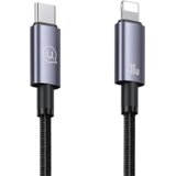 Usams USB-C TO LIGHTNING KABEL 30W 0,25M HITRO POLNILO STEEL ZA IPHONE, (21980520) | Shoptok.si