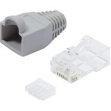 Mrežni konekor sa zaštitnom kapcicom CAT6 RJ45 pak 100/1 LOGILINK MP0023 | Eponuda.ba