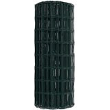 Euro ograda 0,4 x 25 m Željezo prekriveno PVC-om Zelena | shoptok.hr