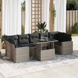  8-dijelni set vrtnih sofa od poliratana s jastucima | shoptok.hr