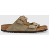 Birkenstock Natikače od brušene kože Arizona VL za muškarce, boja: bež, 0051463-sand | shoptok.hr