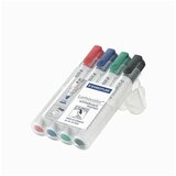 Staedtler Marker lumocolor whiteboard, okrogla konica, 4/1 v etuiju 351 WP4 | Shoptok.si
