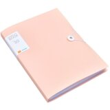 Plastična A4 mapa s elastičnom trakom za 30 listova - roza | shoptok.hr