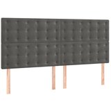  Okvir kreveta bez madraca tamnosivi 140 x 200 cm baršunasti | shoptok.hr