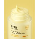 BELIF Super Knights Multi Vitamin Mask intenzivna noćna maska za brzu regeneraciju suhe i dehidrirane kože lica za sve tipove kože 75 ml | shoptok.hr