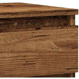 vidaXL Nočna omarica Old Wood 40x35x50 cm Inženirski les | Shoptok.si