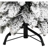  Umjetno osvijetljeno božićno drvce sa 80 LED i snijegom 150 cm | shoptok.hr