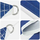 vidaXL Sončno platno Modra in bela 4,5 x 2 m 100% poliester Oxford, (5000222456) | Shoptok.si