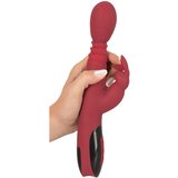 Igrače You2Toys masažer - gurnite-rotirajte, grijaći vibrator G-točke (crveni) | shoptok.hr