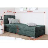 Molarem Home Dječji tapecirani krevet TOMAR I - 200x90 cm - Madrac T21 pjena | shoptok.hr