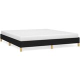  posteljni okvir črna 180x200 cm blago, (20600950) | Shoptok.si