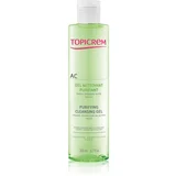 Topicrem AC Purifying Cleansing Gel gel za dubinsko čišćenje masne i osjetljive kože lica 200 ml