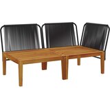 2 kom. Vrtni Lounge Set s Jastučićima Prirodna | shoptok.hr