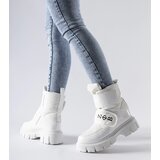 Gemre White insulated snow boots Reppert | Shoptok.si