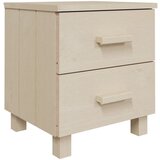 Furnova Nočna omarica HAMAR medeno rjava 40x35x44,5 cm trdna borovina, (21925838) | Shoptok.si