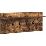  Vješalica za kapute na zidu Dimljeni hrast 100 x 40 x 12 cm | shoptok.hr