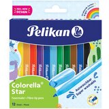 Pelikan Fiber Pen colorella zvezda, kartonska škatla 12, (21655701) Cene