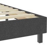 Krevet od tkanine s oprugama tamnosivi 140 x 200 cm | shoptok.hr