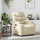 Maison Chic masažni stol - Relax naslanjač krem umetno usnje, (22061205) | Shoptok.si