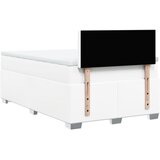  box spring s madracem bijeli 120x190 cm od umjetne kože | shoptok.hr