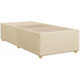  Boxspring krevet s madracem Krem 100 x 200 cm Tkanina | shoptok.hr