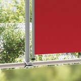 vidaXL Zložljiva stranska tenda za teraso 160x300 cm rdeča, (20728628) | Shoptok.si