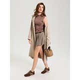 Sinsay Bluza sa stojećim ovratnikom i naborima sa strane | shoptok.hr
