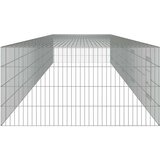 vidaXL 5-delna ograda za zajce 541x109x54 cm pocinkano železo | Shoptok.si