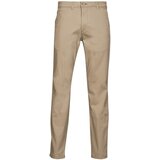 Selected Hlače Chino / Carrot SLHSLIM-NEW MILES 175 FLEX CHINO Bež Cene