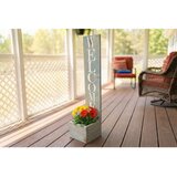 WALLXPERT Huhu656 - Dekorativni Vrtni Lonac u Boji Driftwood Grey Cene