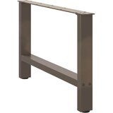  Noge za klub stolić prirodni čelik 2 kom 70 x (42-43) cm čelik | shoptok.hr