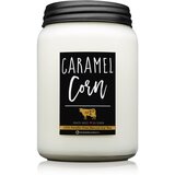 Milkhouse Candle Co. Farmhouse Caramel Corn dišeča sveča Mason Jar 737 g Cene