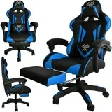 Igralni stol gaming modra