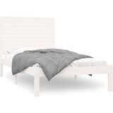 Okvir za krevet od masivne borovine bijeli 90 x 200 cm | shoptok.hr