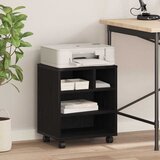  Držač za printer Crni hrast 41 x 32 x 48 cm Konstruirano drvo | shoptok.hr