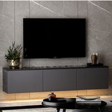 Kalune Design Neon Illuminated - Antracit Antracit TV komoda | ePonuda.com