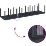  Komplet za jedilnico v vrtu 17 pcs Antracit Polt rattan - - Antracit - 137.9 - 400 x 100 x 73 cm - | Shoptok.si