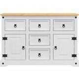  Kutije za pohranu s ladicama Corona Bijelo 112 x 40 x 75 cm | shoptok.hr