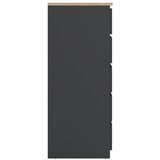Tvilum Temno siva komoda 77x121x50 cm Naia – | Shoptok.si