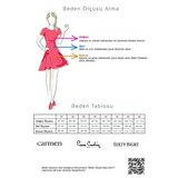 Carmen Indigo Chiffon Double Breasted Long Evening Dress | Shoptok.si