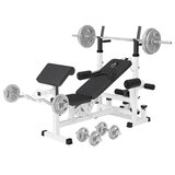 Gorilla Sports Multifunkcionalni set sa klupom i tegovima 108 kg Cene