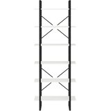  Visoki ormarić bijeli 80 x 30 x 210 cm od masivne borovine | shoptok.hr