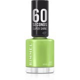 Rimmel London 60 Seconds Super Shine lak za nokte nijansa 107 Acid Lime 8 ml | shoptok.hr