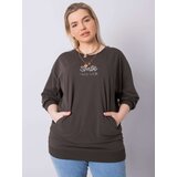 RELEVANCE Blouse-RV-BZ-6388.55P-dark khaki | Shoptok.si