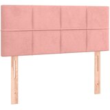 Box spring krevet s madracem ružičasti 80 x 200 cm baršunasti | shoptok.hr