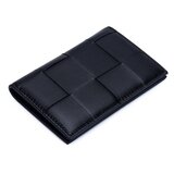 INF Luksuzni etui za potni list iz ovčje kože - potovalna denarnica z zaščito RFID Black, (21694926) | Shoptok.si