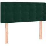  box spring s madracem LED tamnozeleni 90x200 cm baršun | shoptok.hr